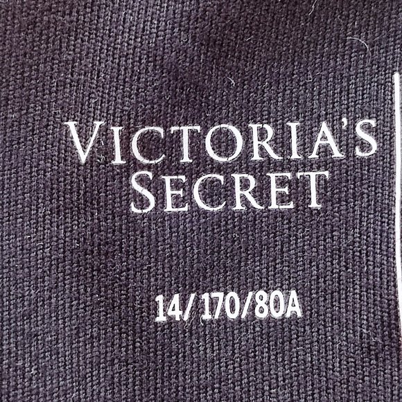 Victoria's Secret white floral design leggings black women's size 14 - Picture 5 of 6